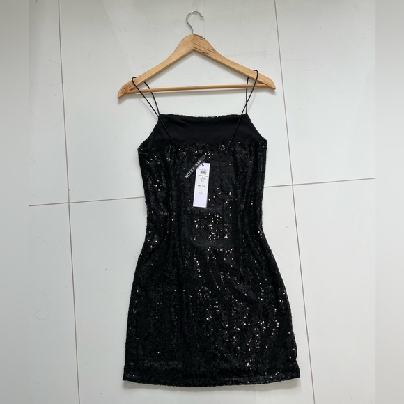 Noisy May black sequin dress - Size Small - Picture 2 of 6